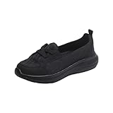 OrthopäDische Schuhe Damen Mit FußGewöLbeunterstüTzung Walkingschuhe - Leicht Slip On Freizeitschuhe SchlüPfenschuhe - Bequeme Atmungsaktiv Turnschuhe Sportschuhe Arbeitsschuhe FüR Frauen