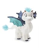 NICI Kuscheltier Drache Zafura 20cm - weiß - Softer Plüsch mit Glitzer-Effekt, Weiches Stofftier zum Kuscheln & Spielen für Kinder & Erwachsene - 62415