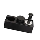 Oxxggkao Kaffee-Tamper-Basis-Set für 51 mm/53 mm/58 mm Siebträger, praktische Espresso-Stopfstation mit Verteilerwerkzeug, verstellbarer Kaffeestampfer mit Nivellierwerkzeug
