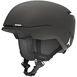ATOMIC FOUR JR Skihelm für Kinder & Jugendliche - Schwarz - Größe S - Max. Sicherheit bei Aufprällen - Innovatives Belüftungssystem - Kopfumfang 51-55 cm
