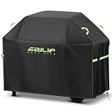Ezilif Grillabdeckung Wetterfest 165x70x125cm Grill Abdeckung 420D Oxford-Gewebe Wasserdicht Reißfest, Schutz Grill vor Rost und Schimmel, Grill Abdeckhaube für Weber/Enders/Char Broil/Napoleon/Rösle