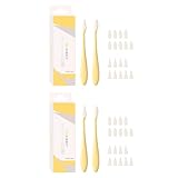 2 x Skizzier-Blenderwerkzeug zum Skizzieren, Hervorheben, Detaillieren, ABS-Blending Stumps mit 20 Ersatz-Schwammspitzen für Highlights