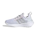 adidas Racer TR21 K Sneaker, FTWR White/Blue Tint S18/almost pink, 33 EU