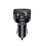 WDBBY USB-Ladegerät Auto-Zubehör Freisprecheinrichtung FM Transmitter Bluetooth-Freisprechanlagen-MP3-Player USB-Gebühr