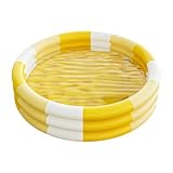 Kinder Aufblasbarer Pool,Aufblasbarer Familienpool - Dickes Wasserspielzeug Schwimmbad Für Babys Baden Draußen Drinnen Garten Camping Zuhause