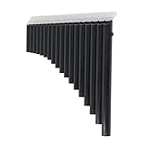 Odorkle Panflöte, 18 Pfeifen, ABS-Material, Hellerer Ton, Vielseitige Stile, Perfekt für Anfänger, die Musik Lernen