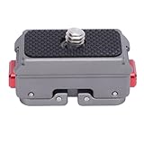 Magnetische Adapterhalterung für Action-Kameras, Schnellverschluss, Aluminiumlegierung, Kompatibel mit X4 X3 X2-Kameras, Leicht und Kompakt, Robust und Schlagfest,