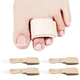 Dalephoric Hammerzehenspreizer, 8 Stück Hammerzehen Korrektoren set, Zehentrenner, Zehenschienen, Zehenbandagen zur Korrektur von Hammerzehen, Überlappenden Zehen, Krummen Zehen, für Männer und Frauen