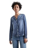 STREET ONE Jeans-Bluse mit Rüschen