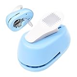 Quadratischer Locher, quadratisches manuelles Schneidewerkzeug, multifunktional, Papierstanzer für Stempel, für Karten, Fotos, Umschläge, Briefe, Geburtstag, Halloween, Neujahr, Schule, Party