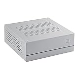 Whisverse A01 GehäUse HTPC Horizontales Computer GehäUse ITX Mini GehäUse Industrielles Steuerung GehäUse Silbernes GehäUse Aluminium Obere Abdeckung