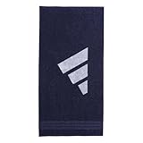 adidas Unisex Performance Towel SMALL, Dark Blue/White, One Size