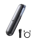 Baseus Handstaubsauger Akku, Handsauger Kabellos Autostaubsauger mit 2000mAh Li-ion Akku, bis zu 25 Min, Tragbar Akkusauger Handstaubsauger für Auto Zuhause Tierhaare - A1