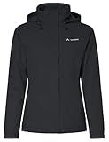 Vaude Regenjacke Women's Escape Bike Warm Jacket, wasser- und winddichte Fahrradjacke Damen, atmungsaktive Damen-Outdoorjacke – in Schwarz, Größe: 40
