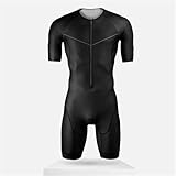 Herren Elite Sleeved Triathlonanzug Kurzarm Trisuit SpeedSuit Skinsuit Sike - Triathlon Tri Suit,Set 1,M