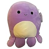 Offizielle KellyToy Squishmallows 7 Tiere - Mehrere Stile zur Auswahl (Violet Octopus)