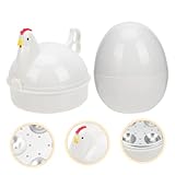 Alipis 2St Eierkocher eier kocher egg cooker eier-kocher Eierdampfer ei kocher Blechofen Mikro gekochtes Standwerkzeug Wasserkocher Herd Eierwilderer aus Plastik Ei gedämpftes Gerät