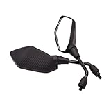 Rückspiegel moto Racing Sport Fahrrad Rückspiegel Universial 10mm Motorrad Spiegel Für Suzuki TL1000 DL650 Für GSR 600 750 Für GSX S750 R600 R750 Motorrad Spiegel