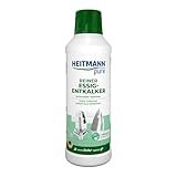 HEITMANN pure Reiner Essig-Entkalker: Kraftvoller Kalklöser für Küche & Bad, Frei von chemischen Zusätzen, Biologisch Abbaubar, Für Haushaltsgeräte und Oberflächen, Hergestellt in Deutschland, 500 ml