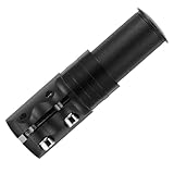 GAROZATION Fahrrad Lenkererhöhung Riser Für Mountainbike Und Rennrad Vorbau Verlängerung Ergonomischer Head Up Riser Schwarz Ideal Für Optimale Fahrposition Und Komfort