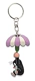 Trötsch Der kleine Maulwurf 3D Schlüsselanhänger Fallschirm: Taschenanhänger Schlüsselringanhänger
