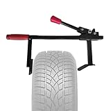 Reifenmontiergerät, Manuelle Reifenmontiermaschine Auto LKW Motorrad Abdrücker Werkzeugwechselmaschine Tragbare Radhalterung Demontagemaschine für Demontage Von Motorradreifen