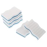 SAFIGLE 5 Stück Teiliges Reinigungsschwämme Hochdichter Doppelt Komprimierter Schwamm Kratzfreier Spülschwamm für Küche Geschirr Töpfe und Oberflächen Langlebig Schonend Vielseitig