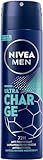 NIVEA MEN Deo Spray, Anti-Transpirant mit belebendem Meeresduft, zuverlässiges Deodorant mit 72h Schutz und 0% Ethylalkohol, Ultra Charge Limited Football Edition (150 ml)