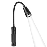Grill Licht, 1/2 Stuck Magnetische Grilllampe mit Flexible Schwanenhals, 350Lm, 360° Drehbare Batteriebetrieben BBQ Arbeitslampe für Barbecue Picknick Outdoor, Geschenk zum Vatertag