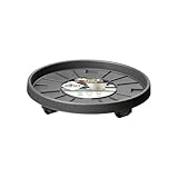 elho Universal Planttaxi 40 - Untersetzer für Innen, Außen und Zubehör - Ø 38.2 x H 6.5 cm - Schwarz/Anthrazit