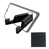 DGUSO Handy Ständer Tisch Handy Ständer Faltbar V-Förmiger Handy-Tischhalter Handyständer für Tisch Faltbarer und Tragbarer für Ständer passend für Alle Handys mit 2 Bildschirmreinigungstuch