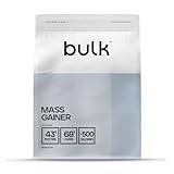 Bulk Masseaufbau, Mass Gainer, Weight Gainer, Zimt-Cerealienmilch-Geschmack, 2,5 kg