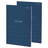 Top-2000 Notizblock/Briefblock A4, kariert, 50 Blatt, 1 Stück