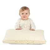 VITAPUR Kissen für Junge Kinder, 40 x 60 cm, 100% natürliche Baumwolle, weich, höhenverstellbar, waschbar, hypoallergen, Ökotex-100, für 12 Monate und älter