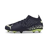 PUMA Jungen Unisex Kinder Future Z 3.4 FG/AG Jr Fußballschuh, Parisian Night-Fizzy Light-Pistachio, 34 EU