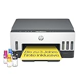 HP Smart Tank 7005 3-in-1 Multifunktionsdrucker, 20€ Cashback (WLAN; Duplex-Druck) – 3 Jahre Tinte inklusive, 3 Jahre Garantie, großer Tintentank, hohe Reichweite, Drucken in hoher Qualität