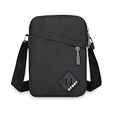 Aucuu Umhängetasche Schultertasche Messenger Bag, Umhängetasche Klein Herren, Oxford Herren Tasche, Herrentasche Zum Umhängen, Handy Schultertasche, Crossbody Handytasche für Arbeit Reise Alltagsleben