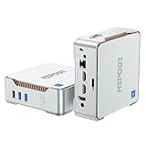 NiPoGi Mini PC Windows 11 Pro, Intel Celeron N5105 (bis zu 2,9 GHz) Mini Computer, 12GB RAM 256 GB M.2 SSD Business Mini PC, Unterstützt 4K UHD Triple Display, Dual WiFi, Gigablit Ethernet, BT 4.2