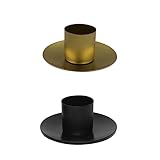 2 Stück Haushaltshalter, Kerzenständer, modern, modisch, Heimdekoration, exquisites Schreibtischzubehör, Kerzenhalter für Halloween, Weihnachten, Hochzeit, Party, Fenster