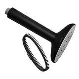 ULDIGI Bügelsystem Dampfdüse mit Integriertem Bürstenaufsatz Gleichmäßige Dampfabgabe Dampfbügelspitze für Handdampfer für Kleidungsglättung Zuhause und Reisen