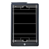 LCD -Schreibtablette - 13,94 X 9,37 Zoll Hüften Flüssiges Kristallmaterial, Handballmodell A | Ein-Klick-Löschen, Sperrbildschirm, Papierlose Trainingshilfe, Handheld-Taktik-Board Für Trainer, Strateg