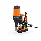 FEIN Eco-Magnet-Kernbohrmaschine KBE 32 QW 1-Gang für Bohrkronen, extrem klein und leichtgewichtige , max. Bohrdurchmesser HM/HSS: 32 mm, Kernbohreraufnahme: 3/4' Weldon, max. Bohrtiefe 50 mm