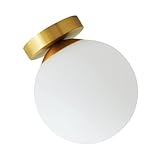 Hemobllo Deckenleuchte Deckenleuchte Pendelleuchte Küchenleuchten Decke Eisen Glas
