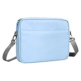 MoKo 9-11' Tablet Tasche für Kinder mit Mehrer Fächer & Schultergurt, Aufbewahrungstasche Kompatibel mit iPad 9. Gen 10.2'/iPad Pro 11 M1 2021/iPad Pro 11 2020/Galaxy Tab S8 11', Blau