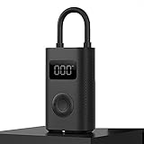 Xiaomi Portable Electric Air Compressor 1S akkubetriebener elektrischer Luftkompressor/Luftpumpe (0,2-10,3 Bar/3-150 psi, 5 Modi, 14,8Wh Akku, Aufladung per USB-C, digitale Anzeige) Schwarz