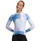 SIROKO - Langärmeliges Radtrikot für Damen M2 Zen - XL - Blau/Weiß