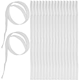 SHOWERORO 400 Stück Weißes Banknoten papier Geldbanderolen Selbstklebend Geldscheine Bündelband Scheine Organizer für Banken Einzelhandel Supermärkte