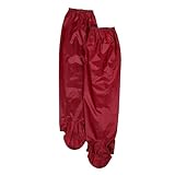 Yardwe wasserdichte Motorrad-Regenhose für Herren und Damen Winddichte rutschfeste Outdoor-schutzbeine mit Elastischem Material und Schnellem An Ausziehen Vielseitig für Radfahren und
