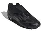 adidas Unisex-Kinder F50 Club Firm Multi Ground Sneaker, Schwarz/Eisen-Metallic/Gold-Metallic, 5.5 US Big Kid