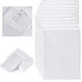 20 Stüc keinstecktaschen selbstklebend Selbstklebetaschen Transparent A6 Schmale Seite offen Durable Selbstklebetasche Klarsichthüllen zum Kleben Transparent Sichthüllen Selbstklebend, 115 * 160 mm